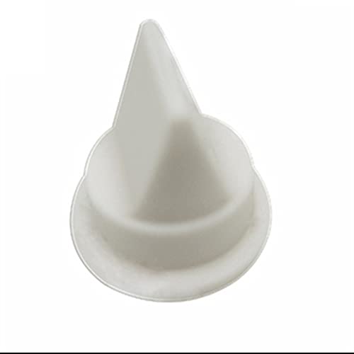 10 peças válvula de pato de pato de silicone branco