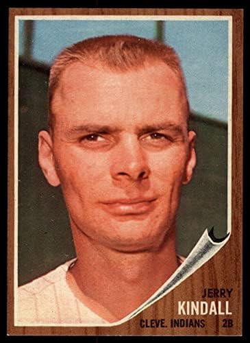 1962 Topps # 292 Jerry Kindall Cleveland Indians NM/MT índios
