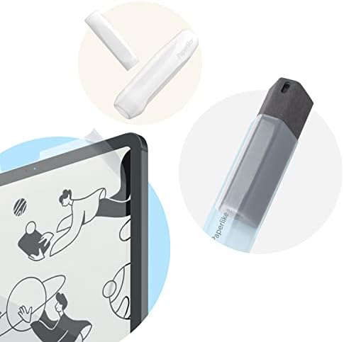 Pacote de papel 2.0 Pro-Kit All-In-One Inclui Protetor de tela para Ipad 10.2 Grips a lápis e kit de limpeza