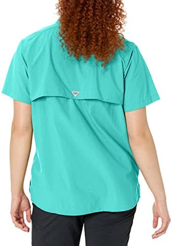 Columbia feminina PFG Bahama II UPF 30 Camisa de pesca de manga curta