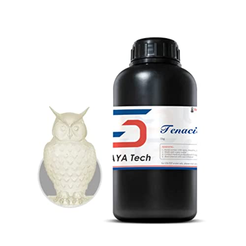 Resina de cura UV TENACY FLEX 3D mais flexível mais flexível de 405nm com resistência padrão de resistência de alta