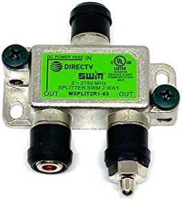 Directv Splitter 2-2150 MHz msplit2r0-01 SWM Splitter de 2 vias