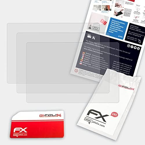 Protetor de tela AtFolix compatível com o filme de proteção de tela Swissphone Res.Q, filme de protetor FX anti-reflexivo e absorvente
