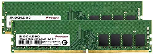32 GB Kit JM DDR4 3200MHz U-DIMM 1RX8 2GX8 CL22 1.2V