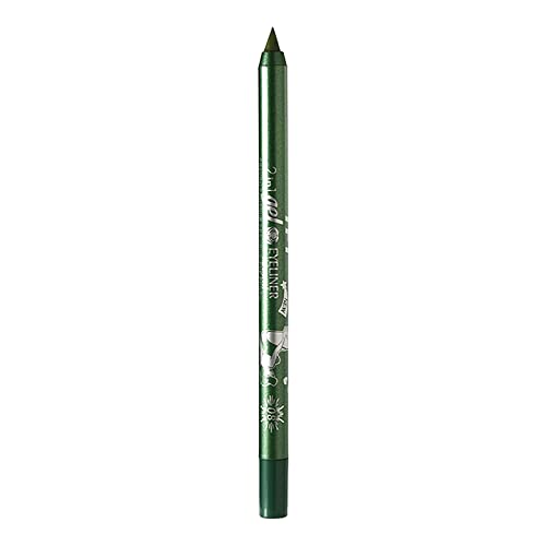 Lápis de revestimento de olhos em gel - Durável à prova de suor de corretores - Pen do lineador de delineador colorido para mulheres