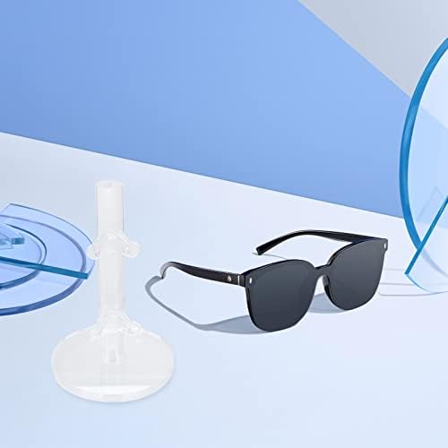 Óculos transparentes ornamentos ornamentos ornamentos óculos de sol com óculos de sol rack: óculos Organizador de óculos