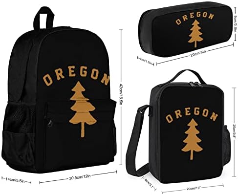 Oregon Douglas Pine Tree 3pcs Backpack Set