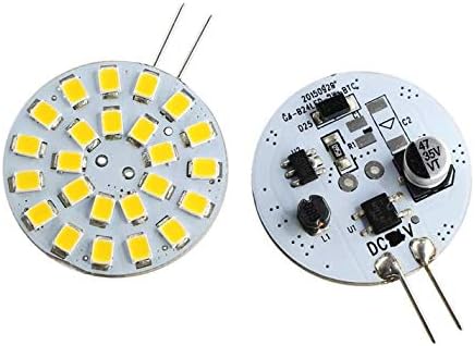 Melhor comprar lâmpada de disco de 3 watts T4 G4 de 3 watts de 3 watts 12V 24V AC/DC, 24SMD2835 LED, cor branca