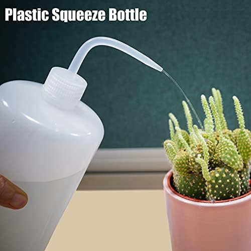 Ronyes LifeScience Wash Bottle LDPE Plástico Squeeze Garamas Lanking com boca estreita 250ml 500ml