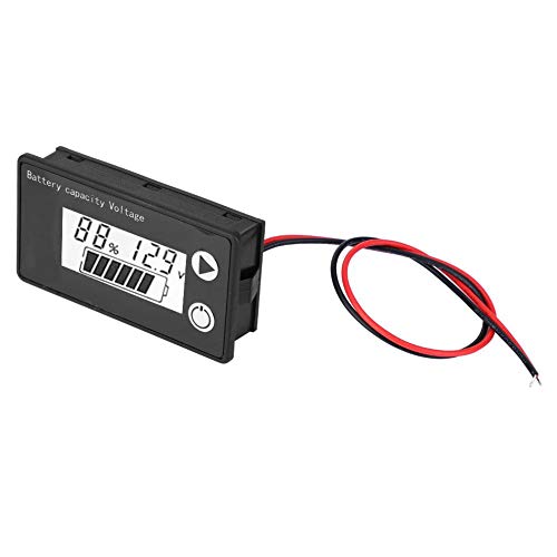 Hilitand LCD 12V Capacidade da bateria Indicador de bateria Indicador Testador de lítio Testador de lítio Voltímetro de exibição digital