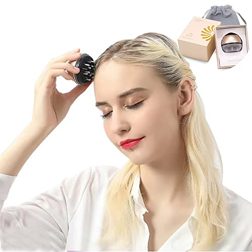 Manual Massger Hair Care pente, Aplicador de óleo de cabelo do couro cabeludo Aplicador de óleo de cabelo, Musicador de escovas de escova Ajuda para o crescimento do cabelo…
