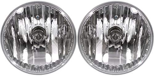 KarParts360 para Jeep Patriot Fog Light Assembly 2011 12 13 14 15 Driver de pares e lado do passageiro para CH2594104