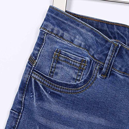 Mini shorts de moda, mulheres de cintura baixa baixa lavagem de jeans curtos calças de jeans de calça curta