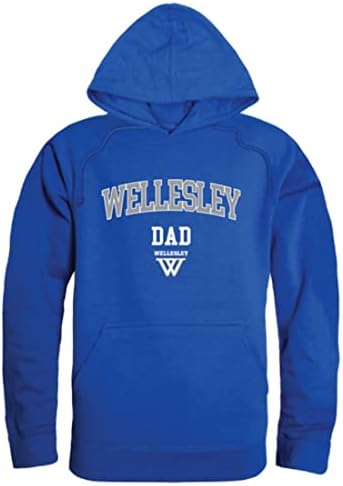 Wellesley College Blue Pai Fleece Hoodie Sweworkshirts