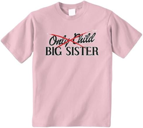 Threadrock Big Girls 'do filho único para a camiseta da juventude de irmãs mais velhas