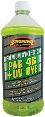 TSI Supercool A/C Comp lubrificante, corante UV, 32 oz, FLSH PNT 442F