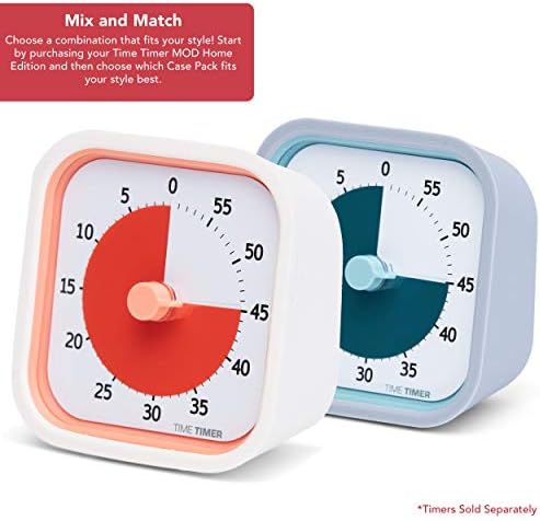 Casos neutros do Timer Timer Home Mod - Para aprendizado em sala de aula, ferramenta de estudo em casa, relógio de mesa do