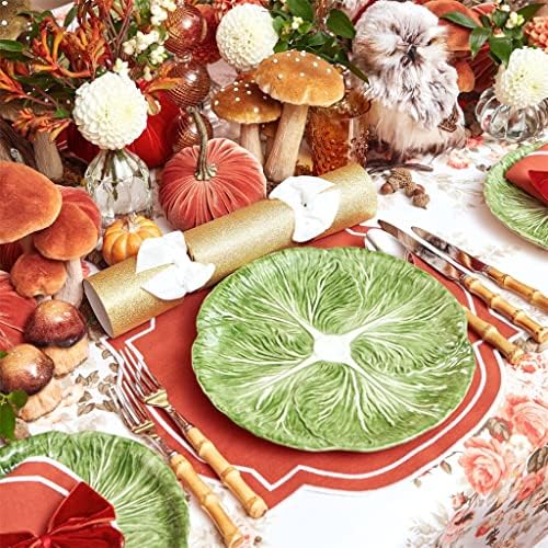 Czdyuf Placemats Guardipais Conjunto de 12 acessórios de toalha de cozinha de linho Decorações de mesa festivas