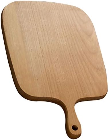 Placas de corte do doitool para cozinha, 1pc de tábua de madeira de madeira estilo nórdico placa de pão de corte durável