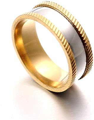 Anéis de noivado de casamento de 8mm de 8mm de 8 mm