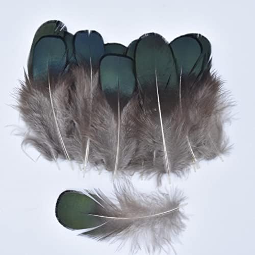 Penas de penas pequenas diy para roupas penas de pavão para jóias fazendo carnaval bundas de pluma de decoração de 3-7cm, 100