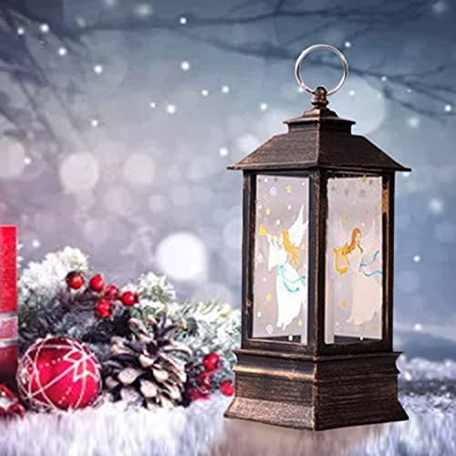 A enfeites de Natal Hevirgo 2021, lanterna de natal, design suspenso de lanterna