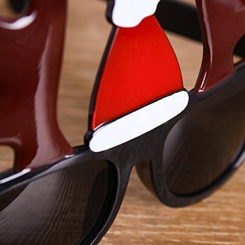 Óculos de sol engraçados de renas de Natal engraçados copos de roupas de novidade para decoração de festa de natal