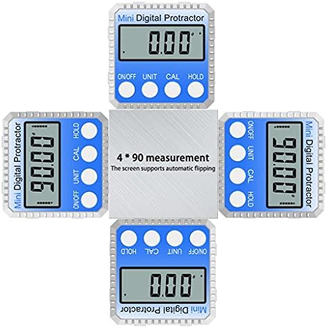 N/A 360 ° Mini Mini Principal Digital Medidor de ângulo de alta precisão Goniômetro eletrônico Caixa de medição de ângulo do