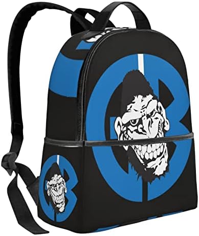 Vvedik Gorilla Biscoits Laptop Backpack Back multifuncional Bolsa de moda Big Capacidade Sacos de trabalhadores de escritório para