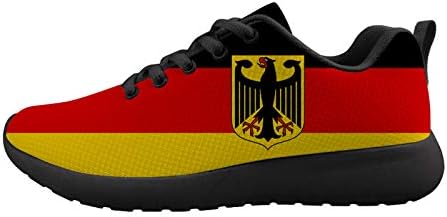 Bandeira alemã Deutsche Emblema nacional masculino Sapato de corrida de corrida de tênis atléticos de tênis tênis tênis de moda