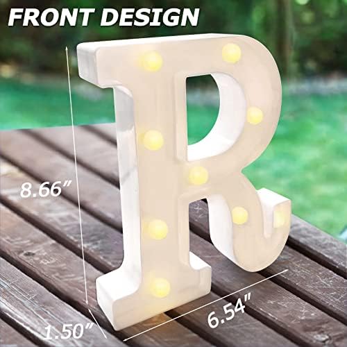 Decorações de festa de formatura 2023, 8 LED LEDEE LIGHT UP Letter “Grad 2023” com Timer Remote Dimmable, turma de 2023 Jardim de infância pré -escolar