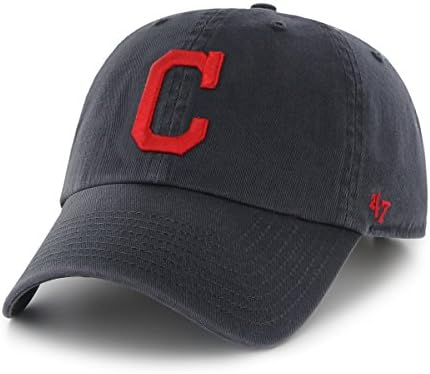 '47 MLB Cleveland Indians Limpe o chapéu ajustável