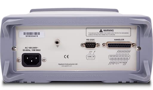 Testador de capacitância de resistência à indutância yfyiqi medidor de ponte LCR Digital Medidor com frequência de medição 10Hz