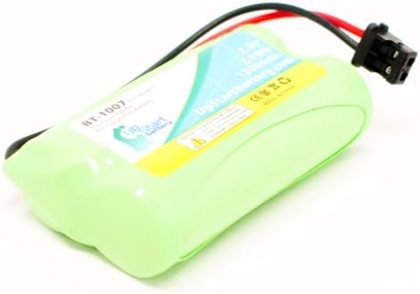 4 PACK - Substituição para UNIDEN EZX290 Bateria - Compatível com a bateria do telefone sem fio BT -1007 uniden