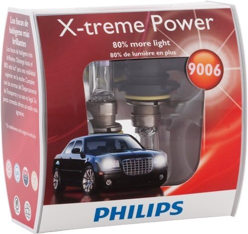 Philips H7 X-Treme Power Heartlight Bulbo, pacote de 2
