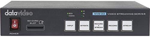 DataVideo NVS-33 H.264 Encoder de streaming de vídeo e gravador MP4
