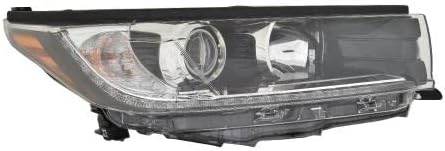GO-Parts-Para 2017-2018 Toyota Highlander Headlight Conjunto da frente-Substituição direita 81110-0E390 TO2503253
