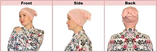 Thehijabstore.com Mulher feminino sob o lenço conveniente Capinho da camada de capuz - chapéu de tubo abre em 2 extremidades
