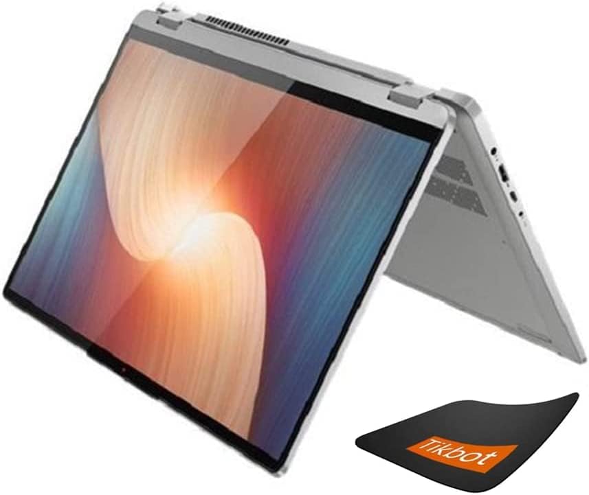 Lenovo Ideapad Flex 5 2-em 1 Laptop, 16 16:10 IPS Touchscreen, AMD Ryzen 7 5700U, caneta digital, webcam FHD, impressão digital, Windows