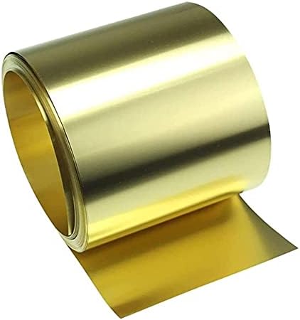 Nianxinn Folha de cobre Folha de metal de metal folha folha placa de papel alumínio Shim 200mm/7.87inChx1000mm/39. Folhas