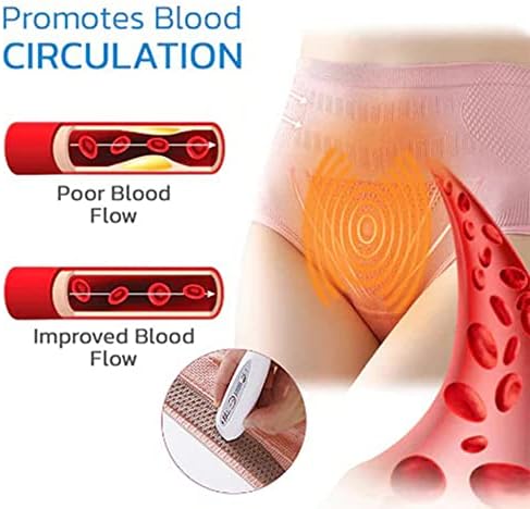 HEOLIIEN 5PCS Moldando cuecas do corpo, desintoxicação de favo de mel com faixa de grafeno e resumos de modelagem de corpo vaginal