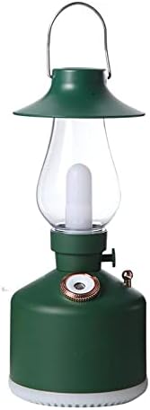 Lâmpada de acampamento de umidificador sem fio difusor de aromaterapia com luz LED Caminadora de lâmpada de lâmpada de querosene USB