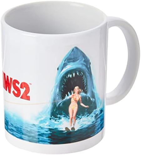 Pirâmide Jaws 2 Poster Caneca de café, porcelana, multicolorida