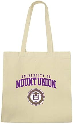 W Universidade da República de Mount Union Raiders Purples Seal College Bag