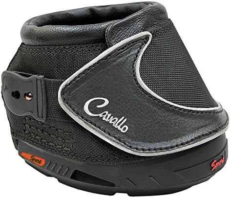 Cavallo Equine Sport Slim com botas de casco de casco grátis 0 preto