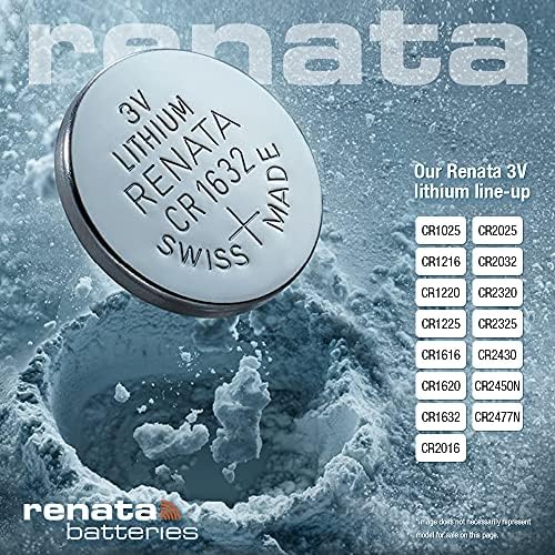 5 pacote, Renata-Cr1620-3V-Lithium-Battery