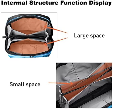 Organizador eletrônico de viagem, bolsa de tecnologia portátil, bolsa de acessórios eletrônicos, estojo de cabo à prova