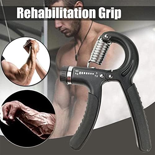 Fitness Hand Grip Men Ajuste Ajuste Muscle Muscle Muscle Gripper Recuperação de Recuperação da Mão da Mão U1N1