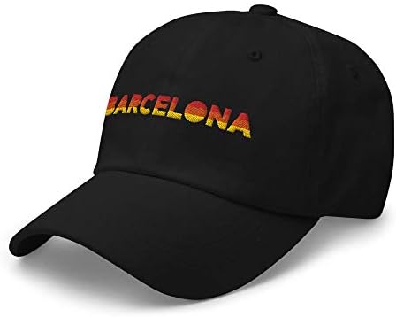 Barcelona Retro Sun -Block Soccer Pai chapéu