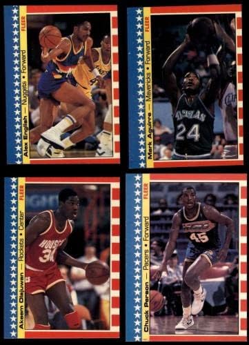 1987-88 Setores de basquete Fleer